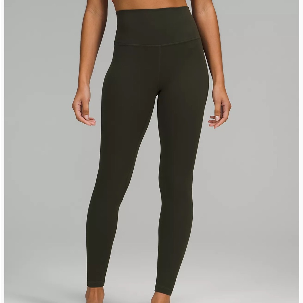 Lululemon 28’ Army Green Align Legging
